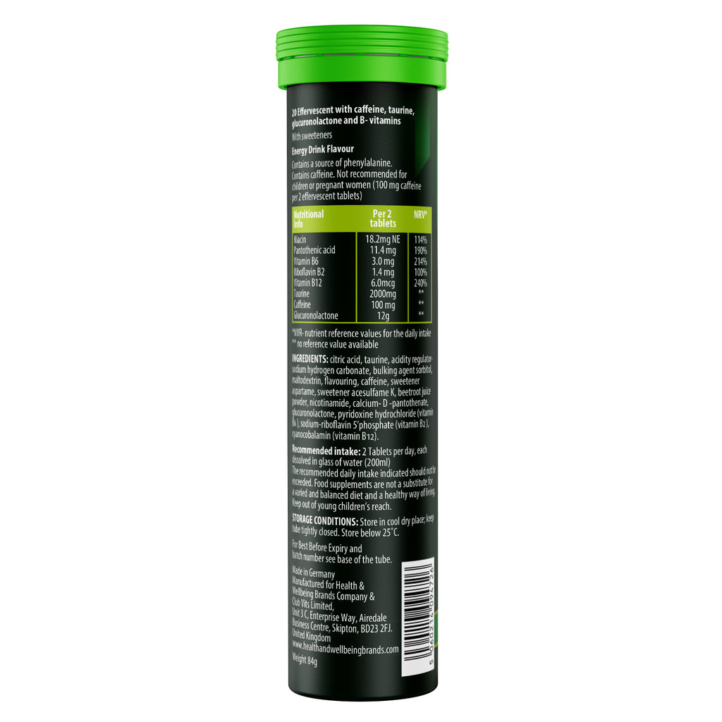 Gaming Supplement 4Gamer Effervescent-Energy Drink flavour
