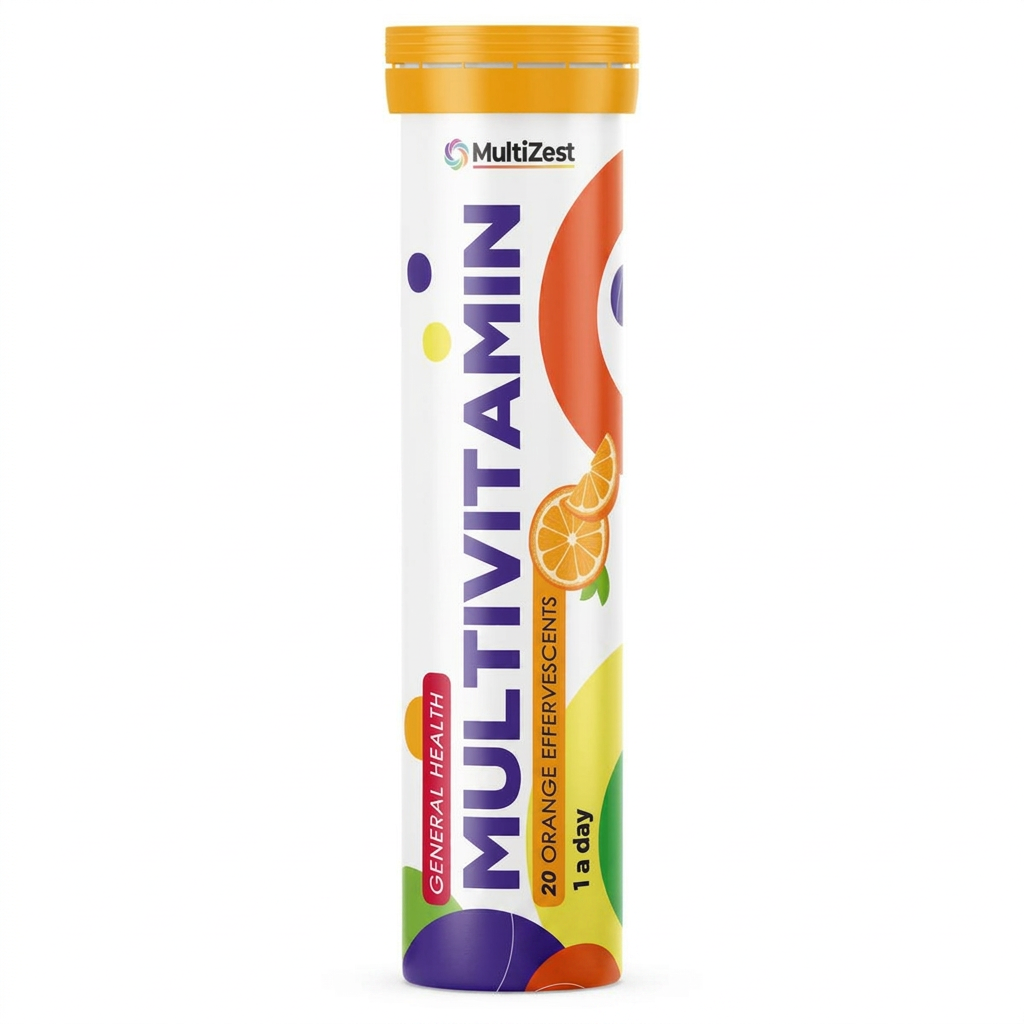 Multivitamin Effervescent Orange Flavour