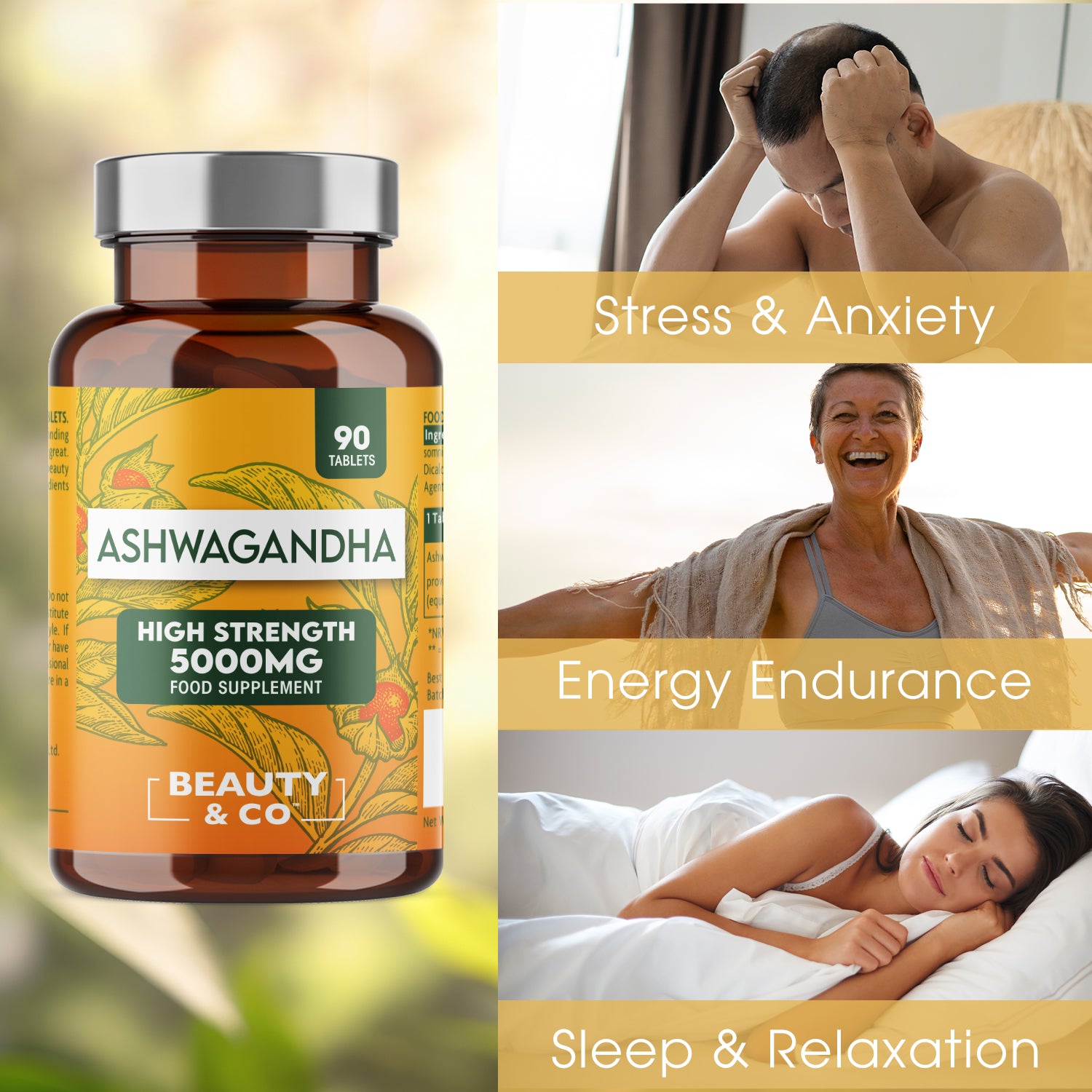 Ashwagandha 5000mg 90 Tablets