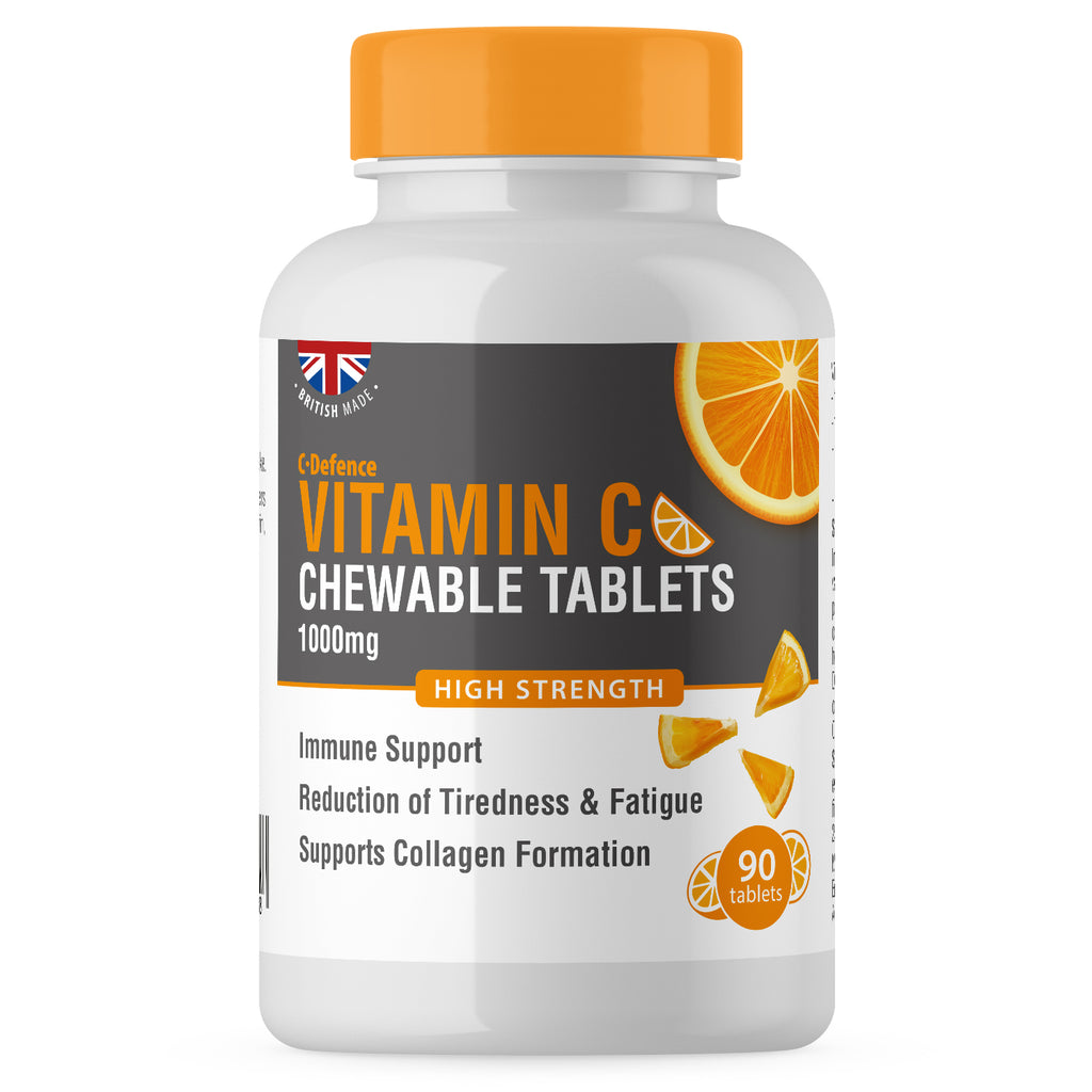 C-Defence Vitamin C 1000mg Chewable C 90 Tablets