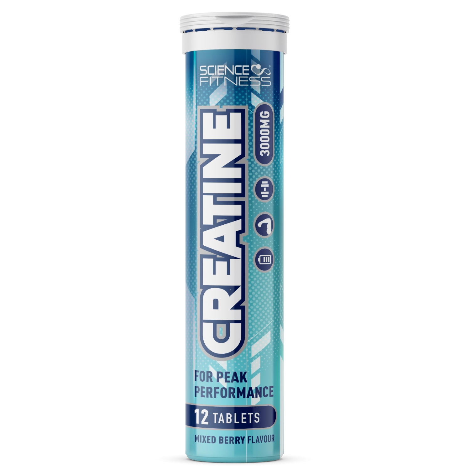 Creatine Effervescent Mixed Berry Flavour 3g of creatine per tablet