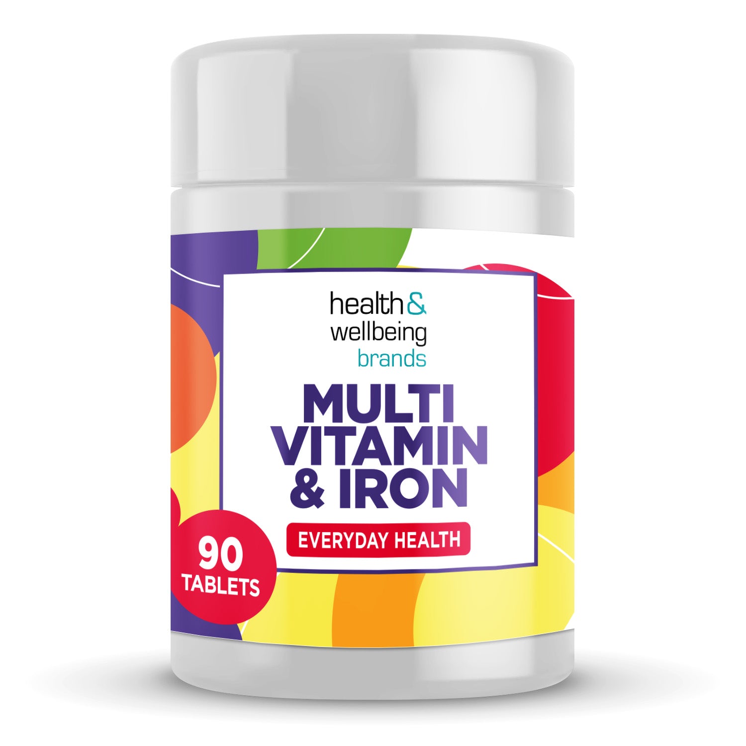 Multivitamin & Iron  90 Tablets- easy  to swallow