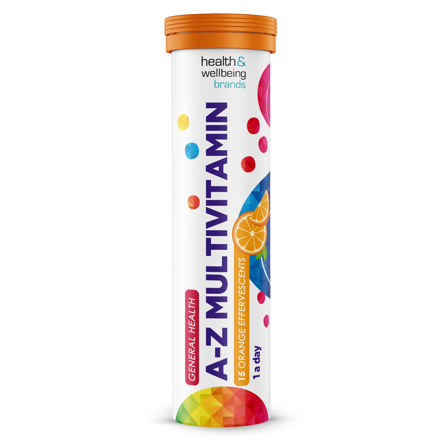 A-Z Effervescent- Orange Flavour drinkable vitamins