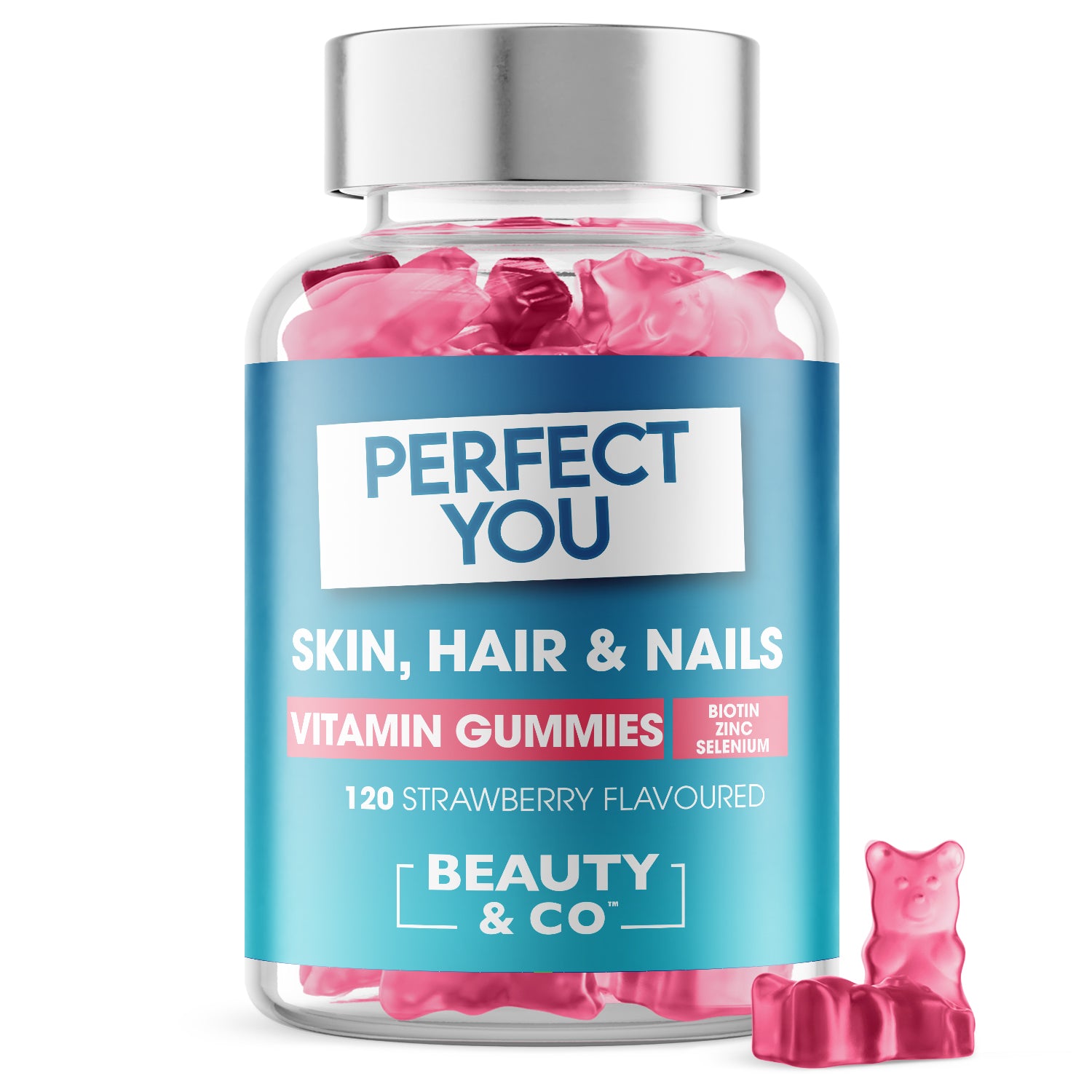 Perfect You- Skin, Hair and Nail Gummies 120 Strawberry