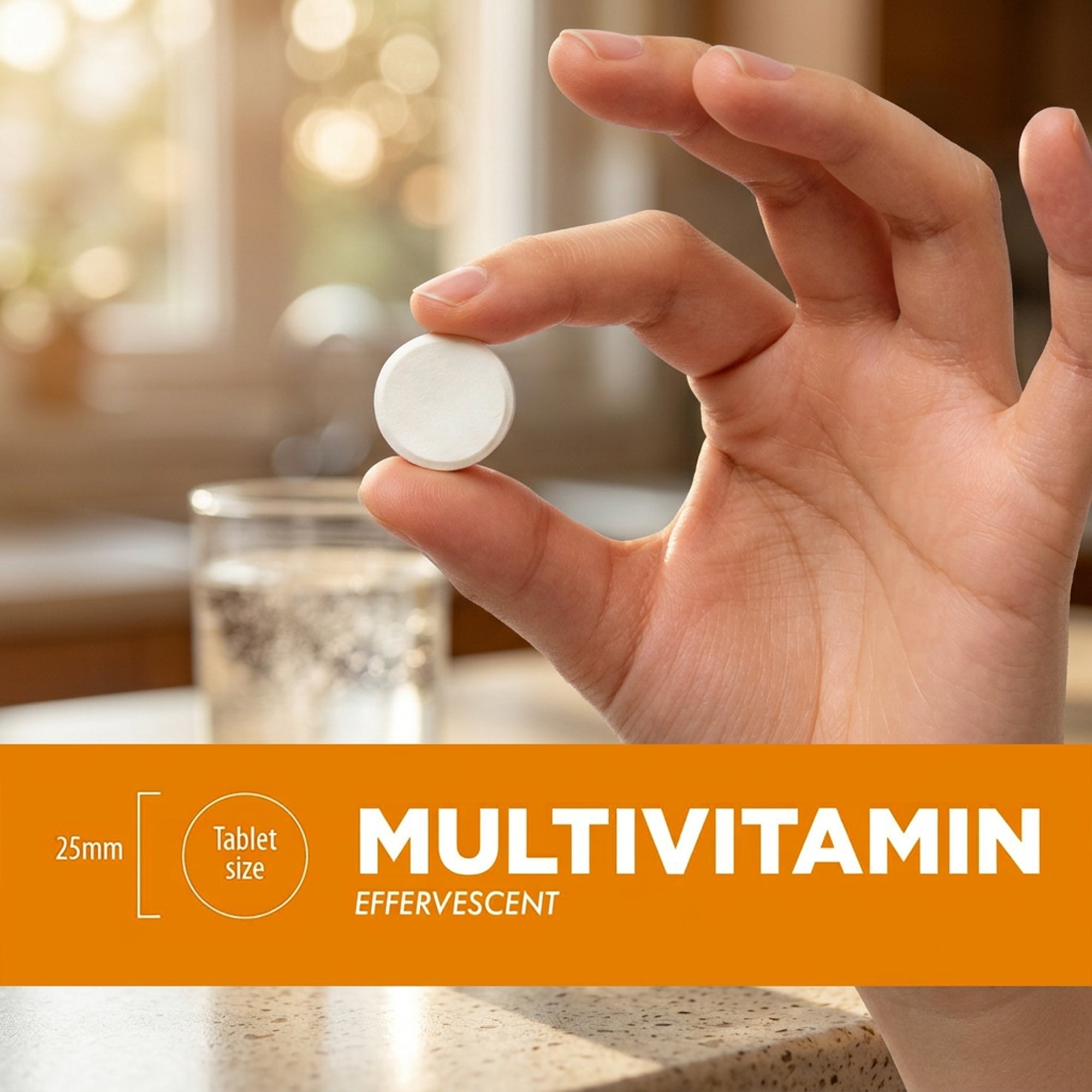 Multivitamin Effervescent Orange Flavour