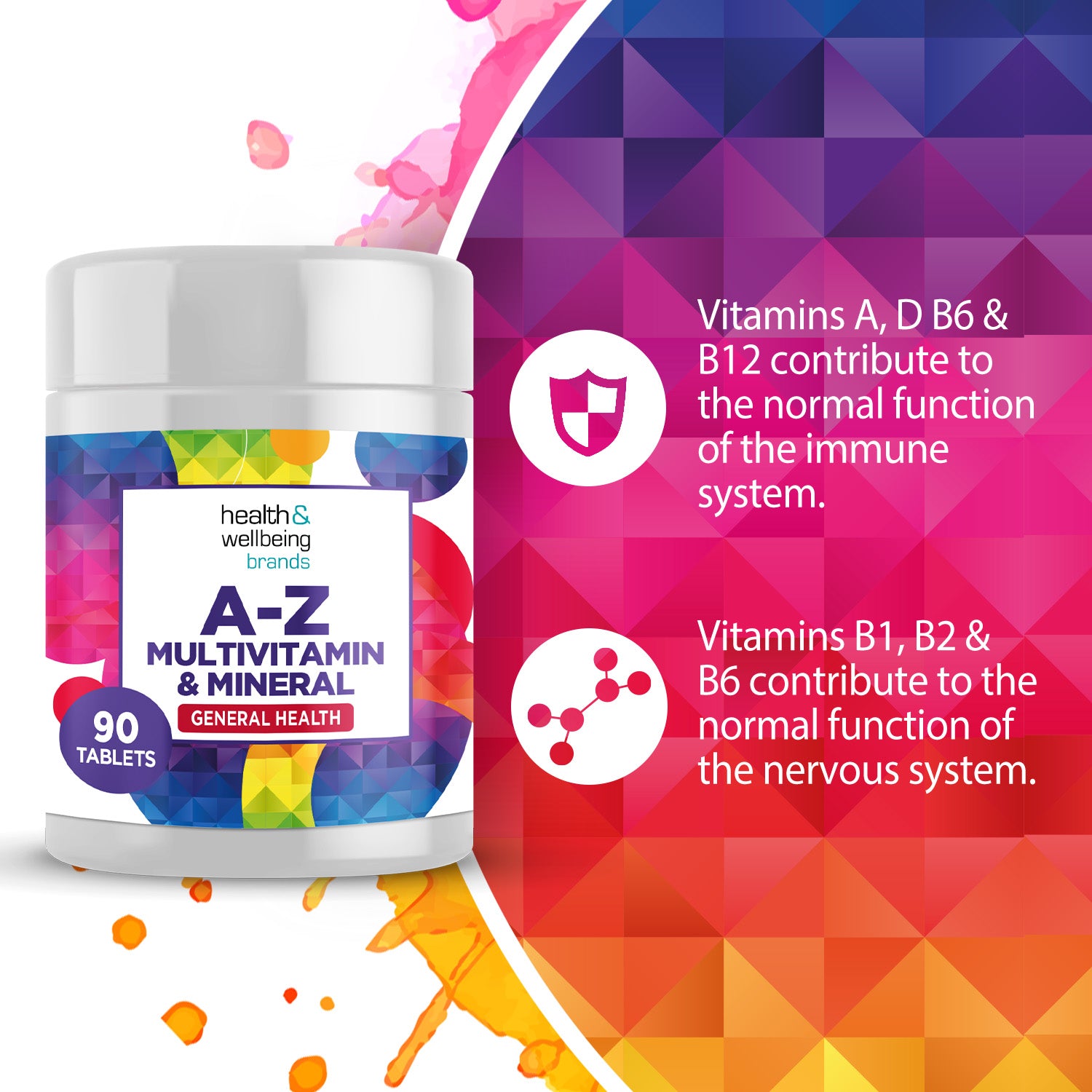 A-Z Multivitamin and Minerals 90 Tablets