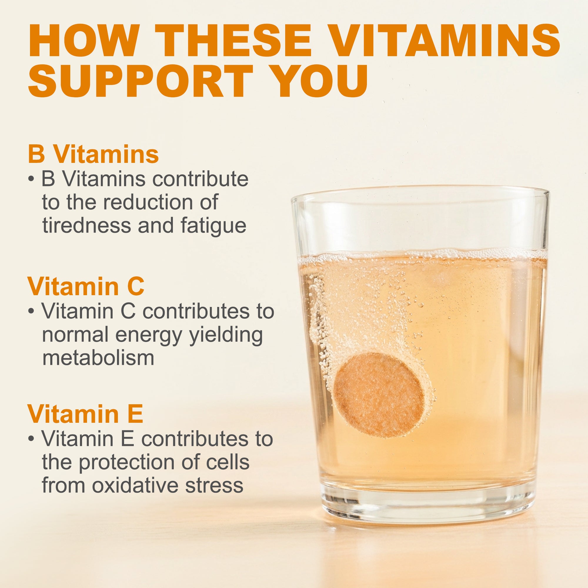 Multivitamin Effervescent Orange Flavour