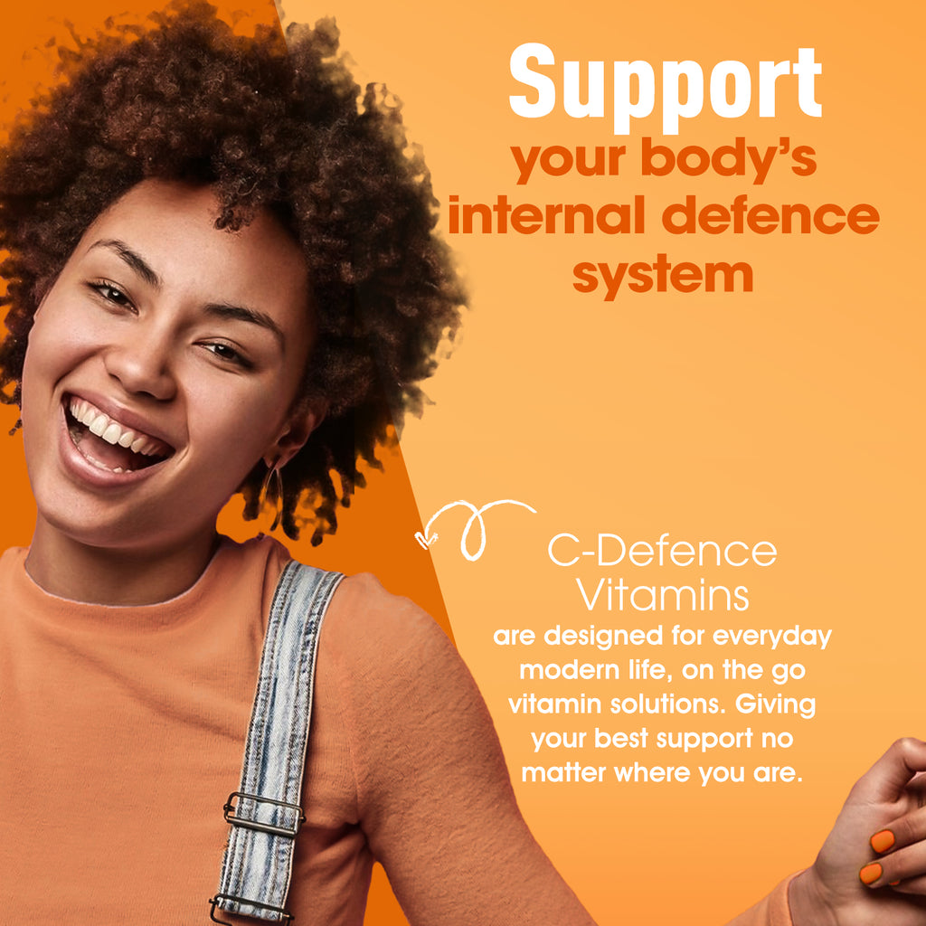 C-Defence Vitamin C Chewable 180 Orange Tablets 1000mg