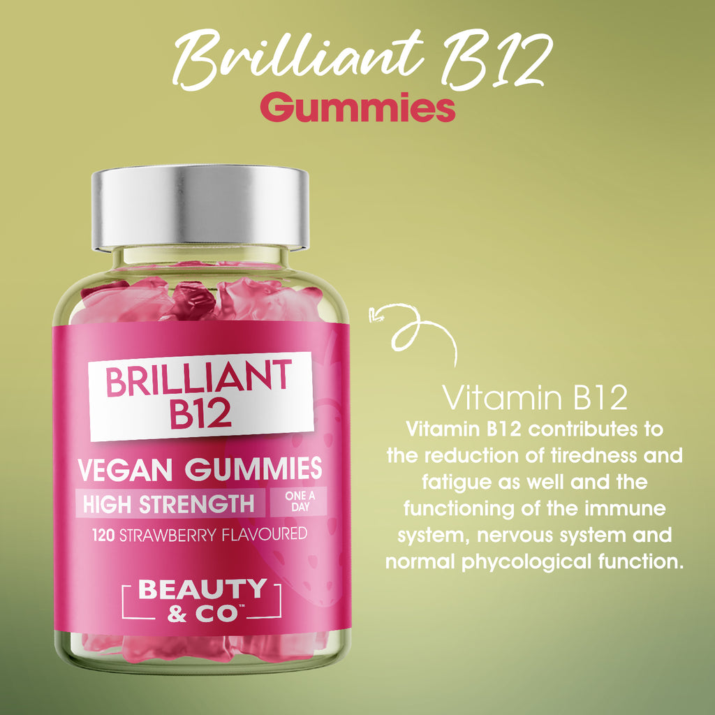 B12 Gummies 120 Strawberry Flavour