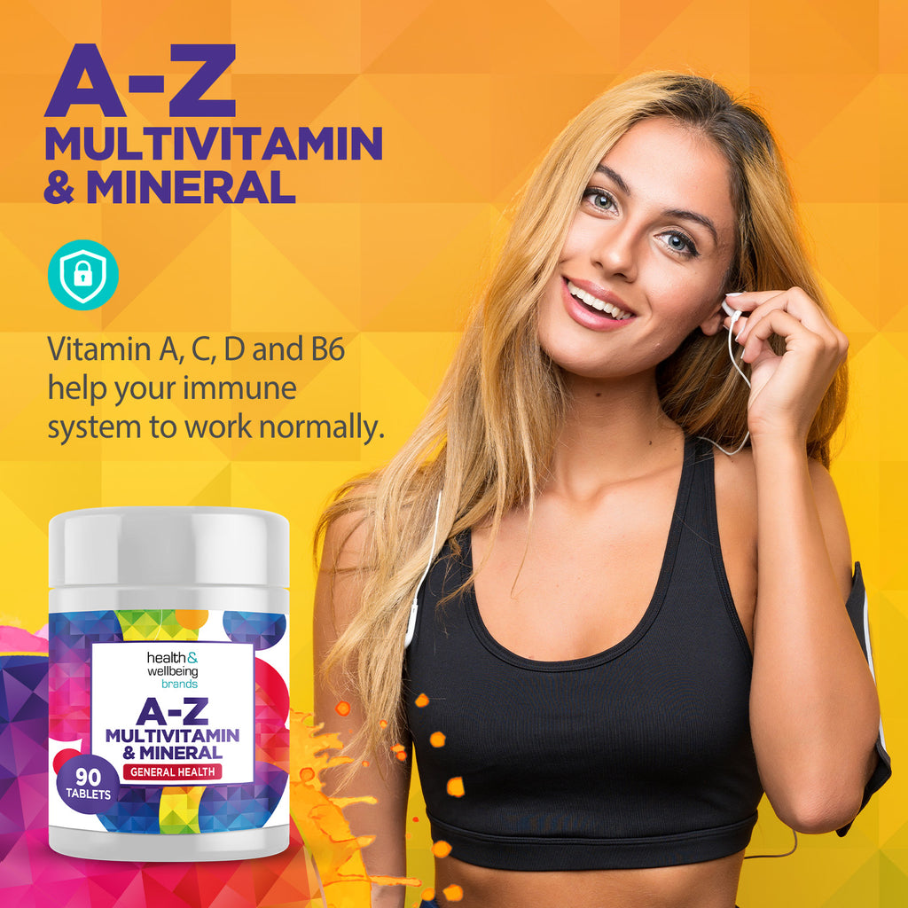 A-Z Multivitamin and Minerals 90 Tablets