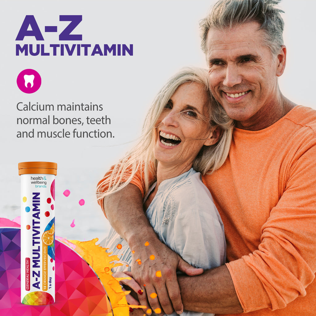 A-Z Effervescent- Orange Flavour drinkable vitamins