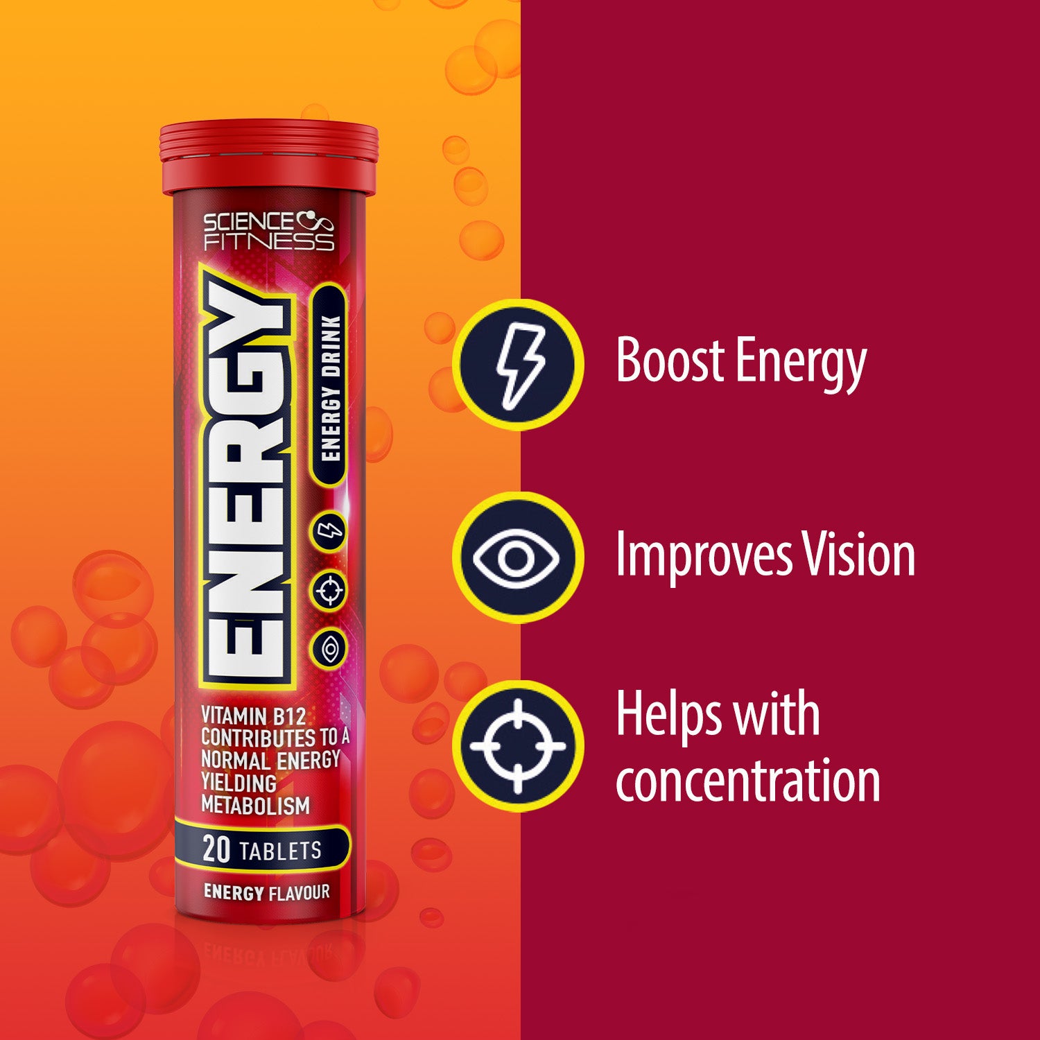 Energy Effervescent Energy Drink Flavour