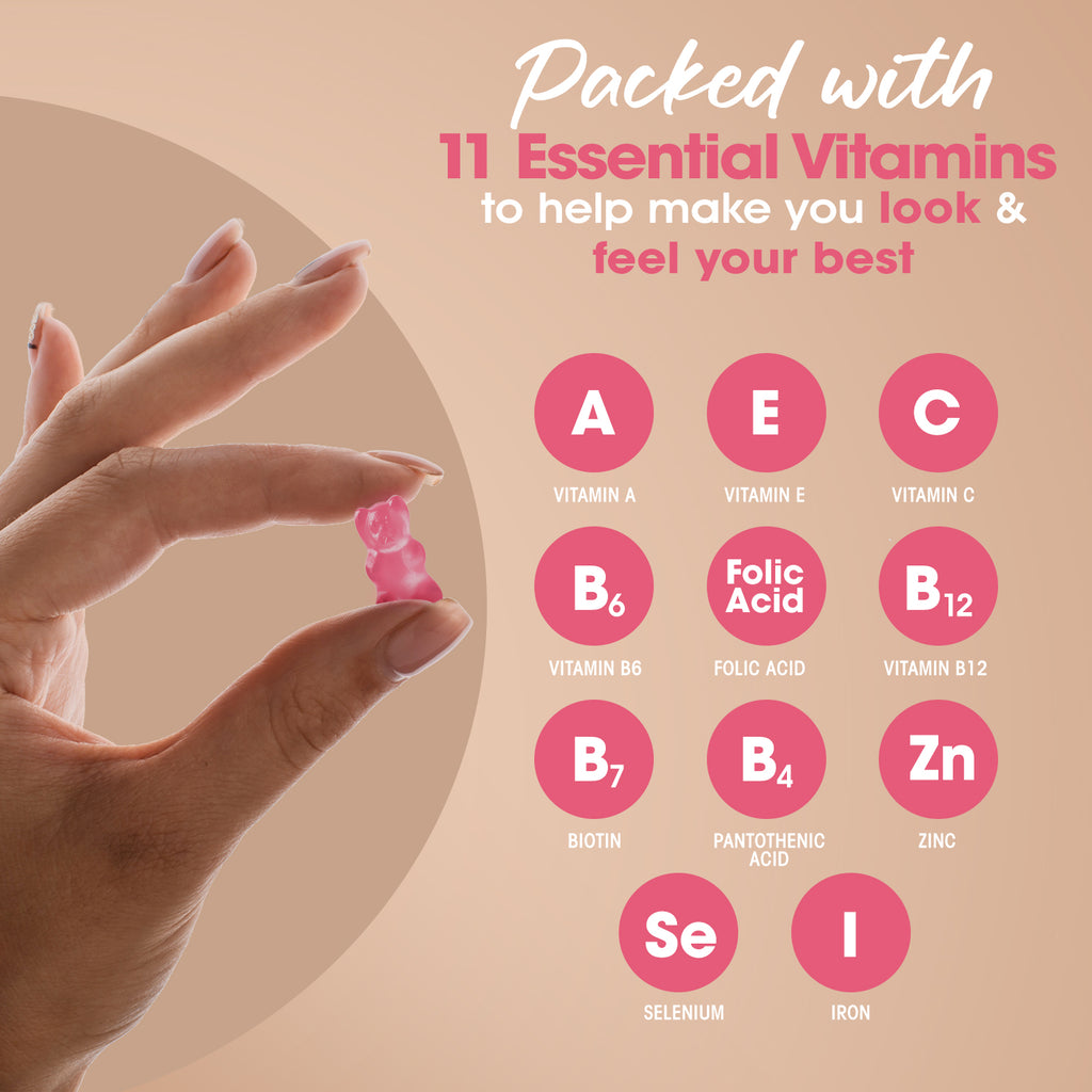 Perfect You- Skin, Hair and Nail Gummies 120 Strawberry