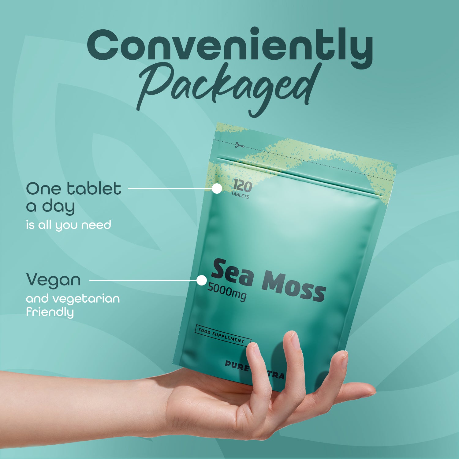 Sea Moss 120 tablets 5000mg SuperFood