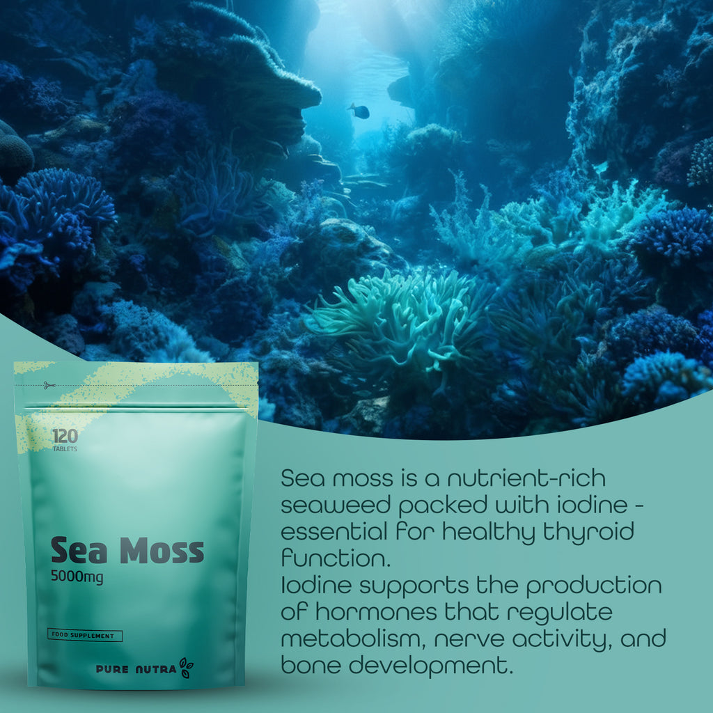 Sea Moss 120 tablets 5000mg SuperFood